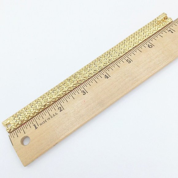 KJL golden herringbone bracelet - Picture 5 of 6